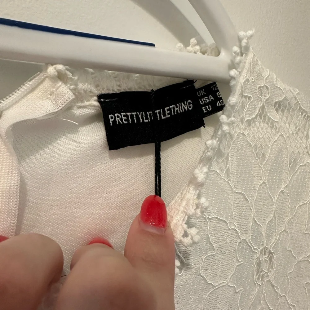 PLT White Lace Dress NWT - Picture 2 of 4
